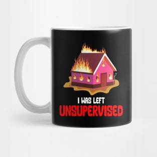 In my defense I was left unsupervised Mug